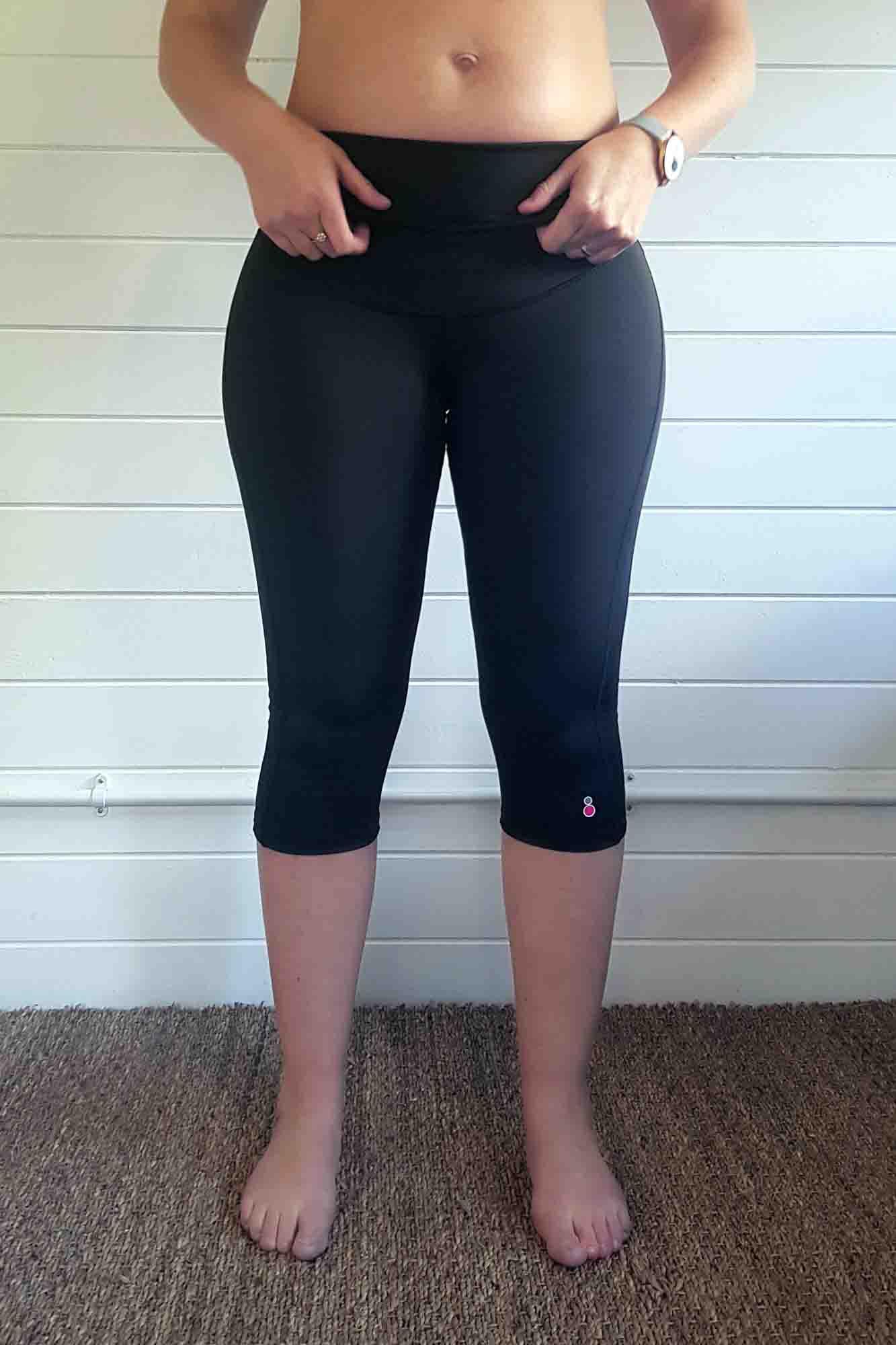 ¾ Maternity Sport Cropped Leggings - FittaMamma