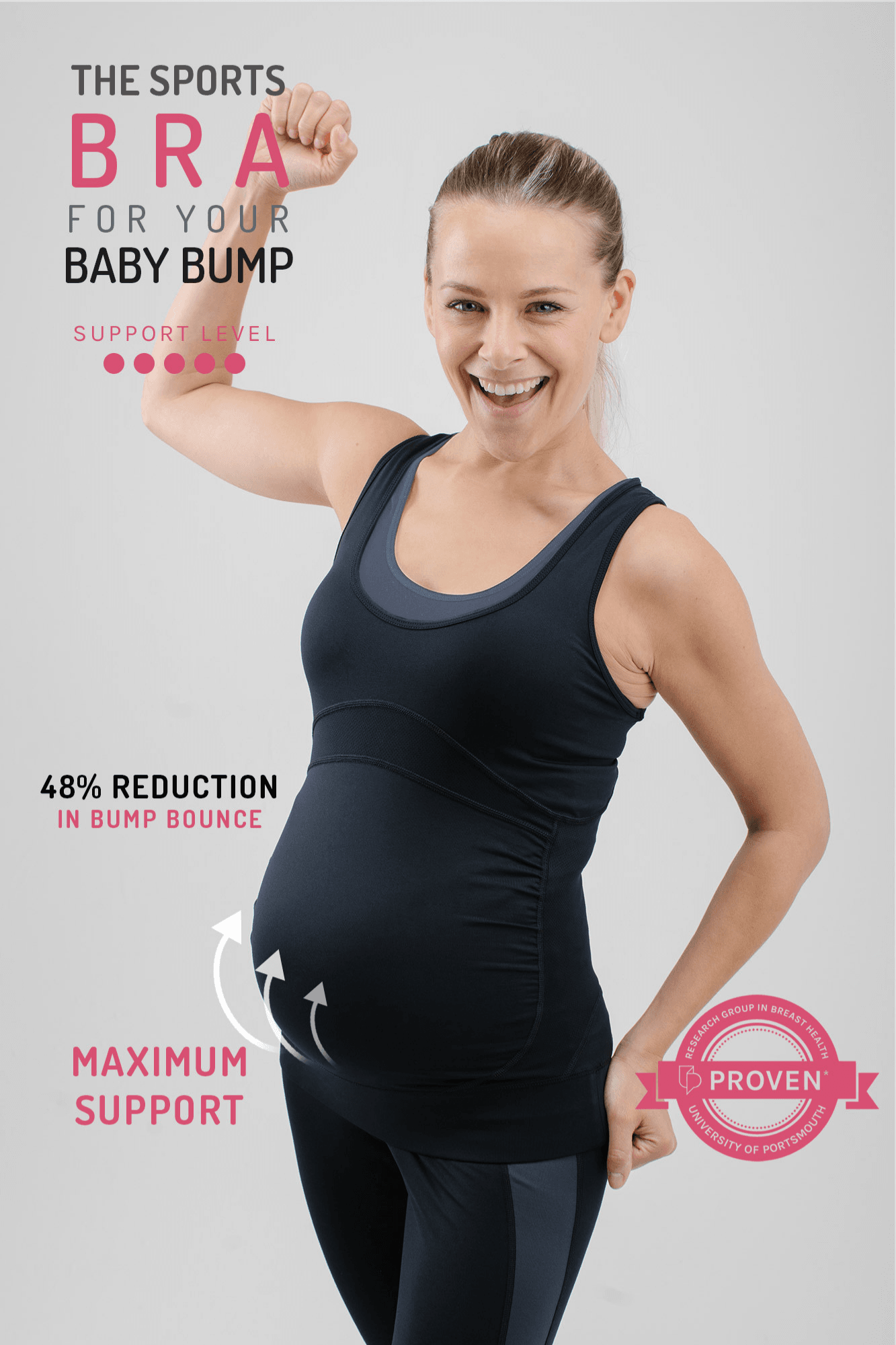 High Impact Ultimate Maternity Sportswear Top